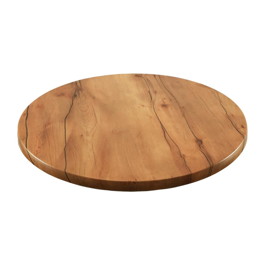 2 x Werzalit New Boston 700mm dia Duratop Tabletop by SM France • PAS-DU122