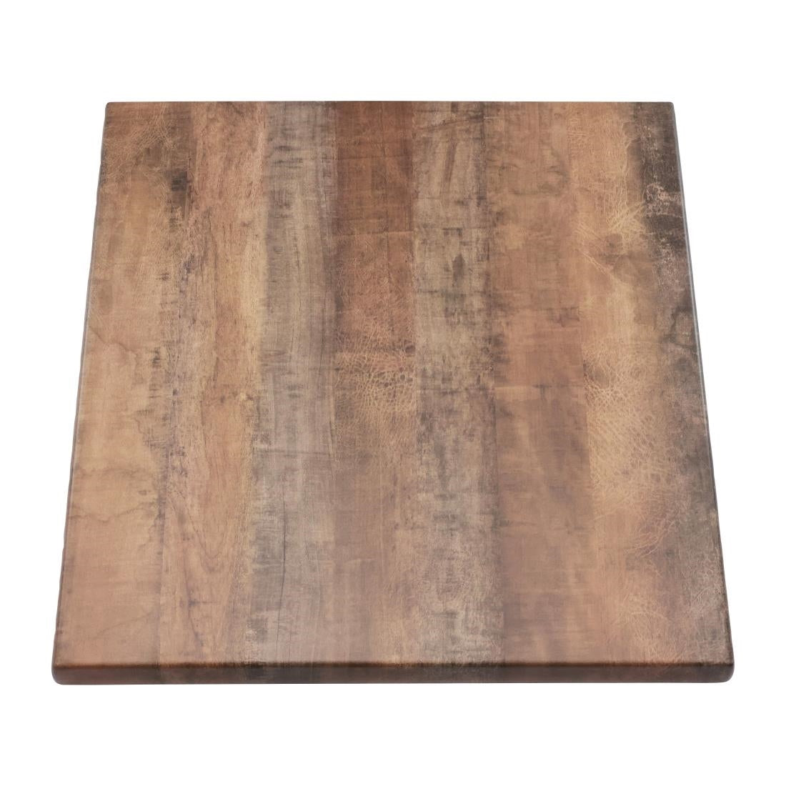2 x Werzalit Arizona 700mm Square Duratop Tabletop by SM France • PAS-DU123