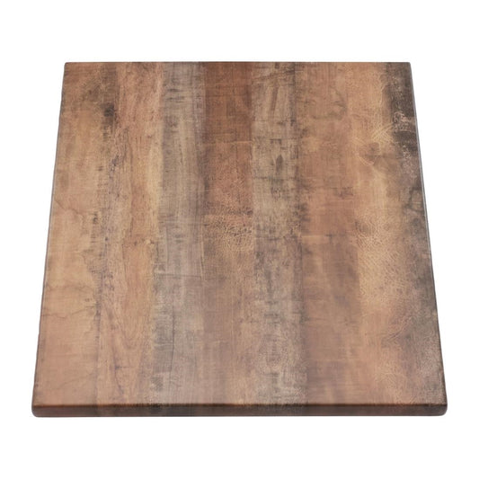 2 x Werzalit Arizona 700mm Square Duratop Tabletop by SM France • PAS-DU123