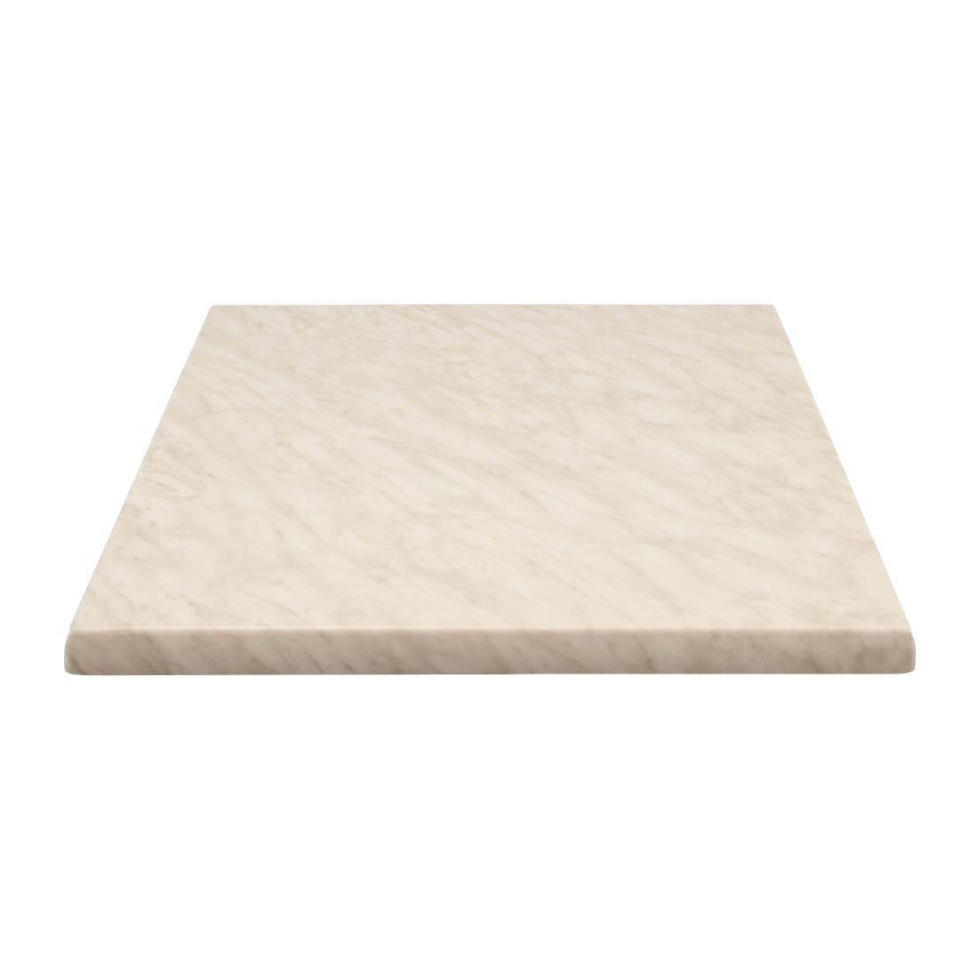 2 x Werzalit Marble 700mm Square Duratop Tabletop by SM France • PAS-DU125