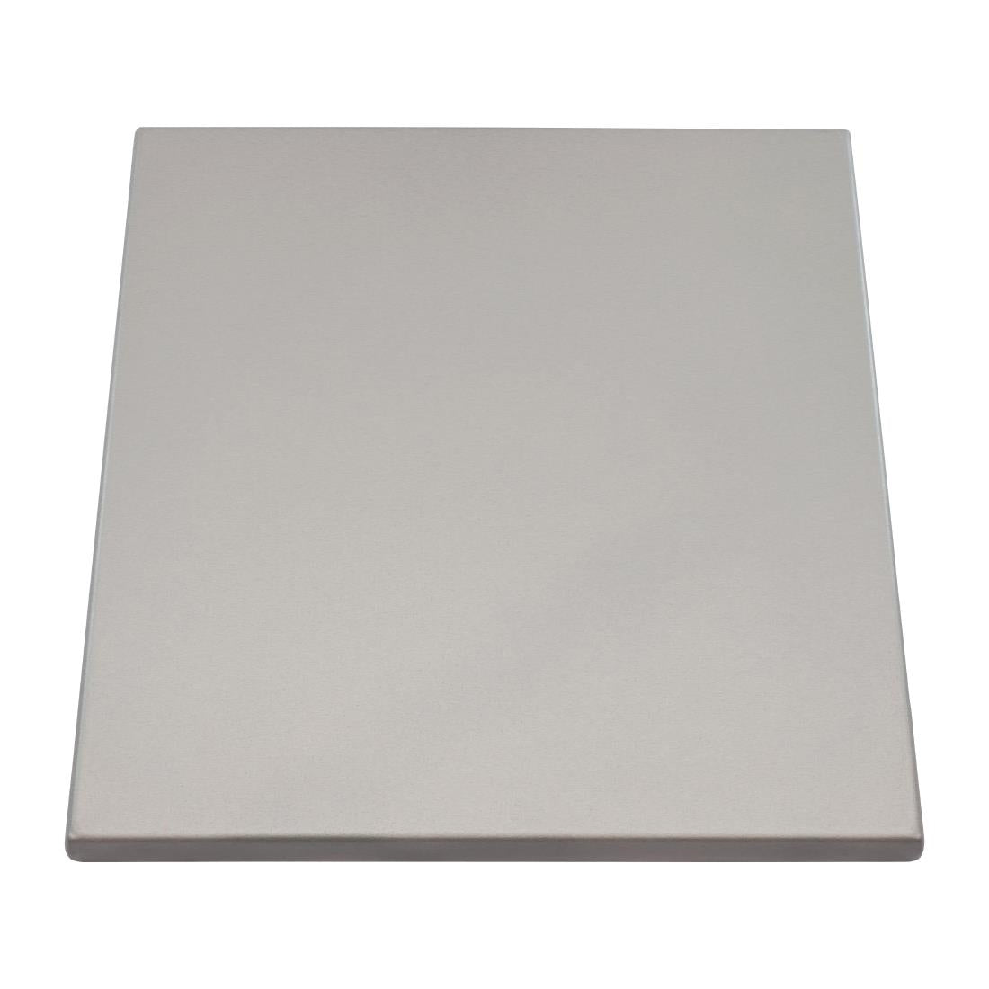 2 x Werzalit Stratos 700mm Square Duratop Tabletop by SM France • PAS-DU127