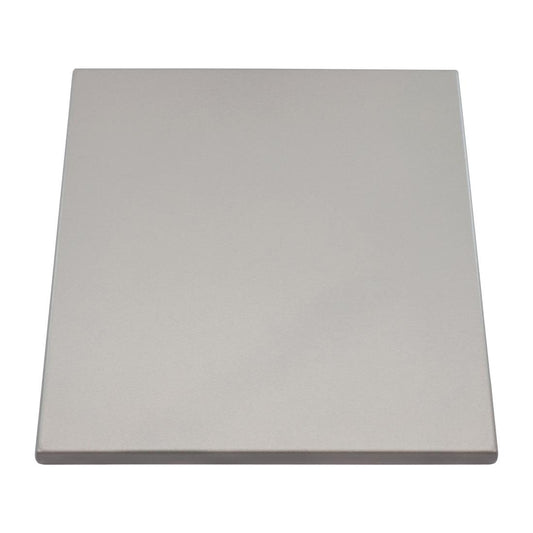 2 x Werzalit Stratos 700mm Square Duratop Tabletop by SM France • PAS-DU127