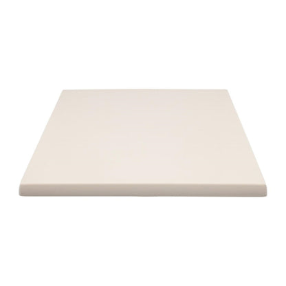 2 x Werzalit White 700mm Square Duratop Tabletop by SM France • PAS-DU129