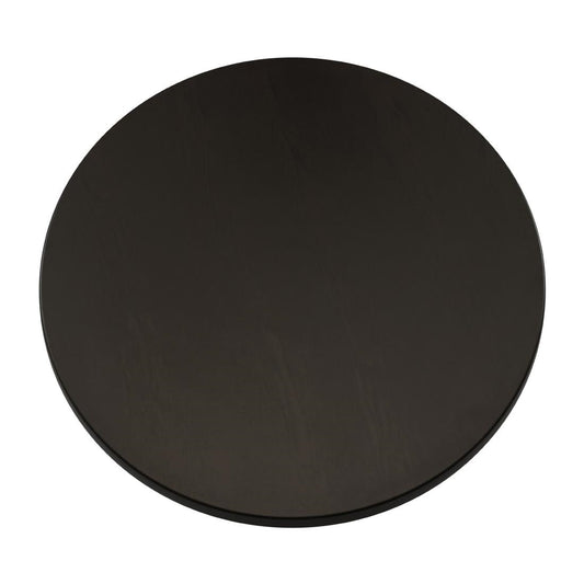 2 x Werzalit Wenge 800mm dia Duratop Tabletop by SM France • PAS-DU138
