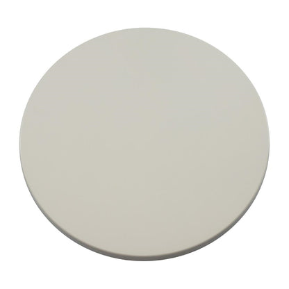 2 x Werzalit White 800mm dia Duratop Tabletop by SM France • PAS-DU139