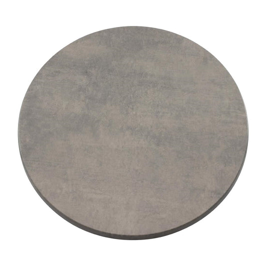 2 x Werzalit City 800mm dia Duratop Tabletop by SM France • PAS-DU140