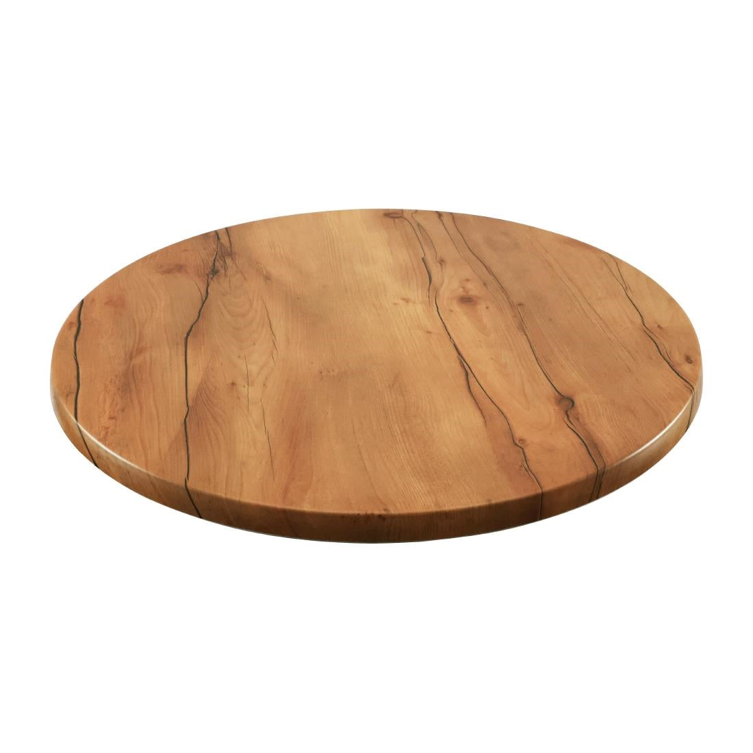 2 x Werzalit New Boston 800mm dia Duratop Tabletop by SM France • PAS-DU142