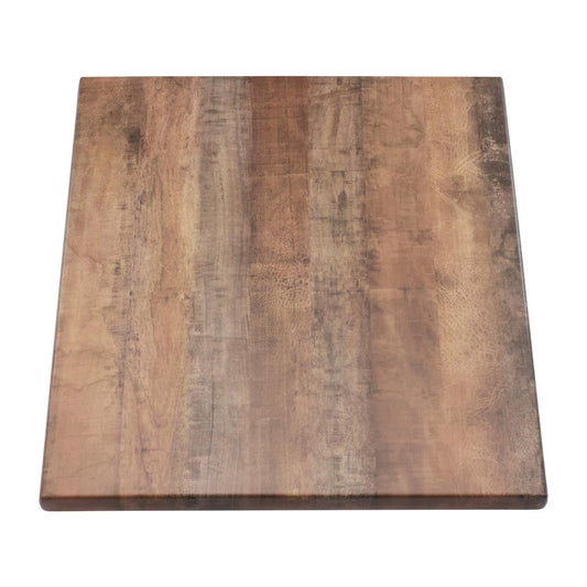 2 x Werzalit Arizona 800mm Square Duratop Tabletop by SM France • PAS-DU143