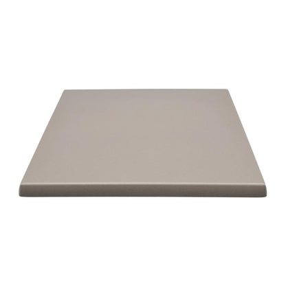 2 x Werzalit Stratos 800mm Square Duratop Tabletop by SM France • PAS-DU147