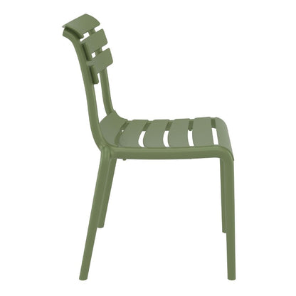 Siesta Helen Chair Olive Green (2 Pack) • PAS-DU159