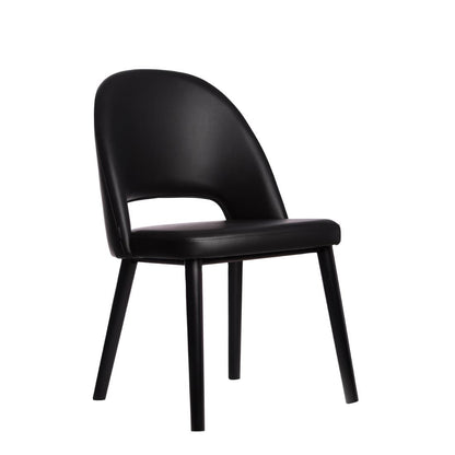 Furnlink Durafurn Semifreddo Chair Black (2 Pack) • PAS-DU164