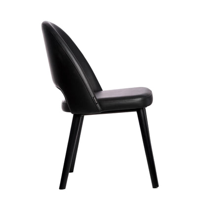 Furnlink Durafurn Semifreddo Chair Black (2 Pack) • PAS-DU164