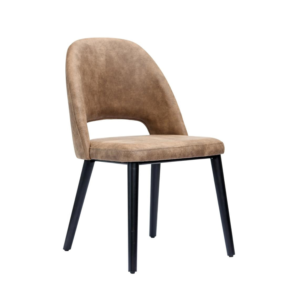 Furnlink Durafurn Semifreddo Chair Mocha (2 Pack) • PAS-DU168