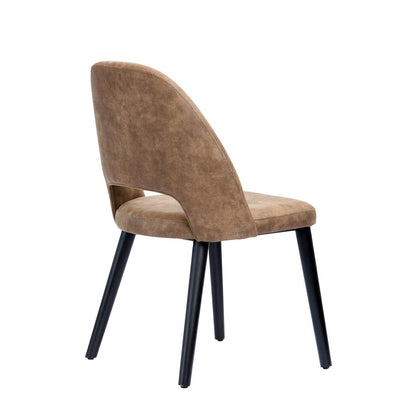 Furnlink Durafurn Semifreddo Chair Mocha (2 Pack) • PAS-DU168
