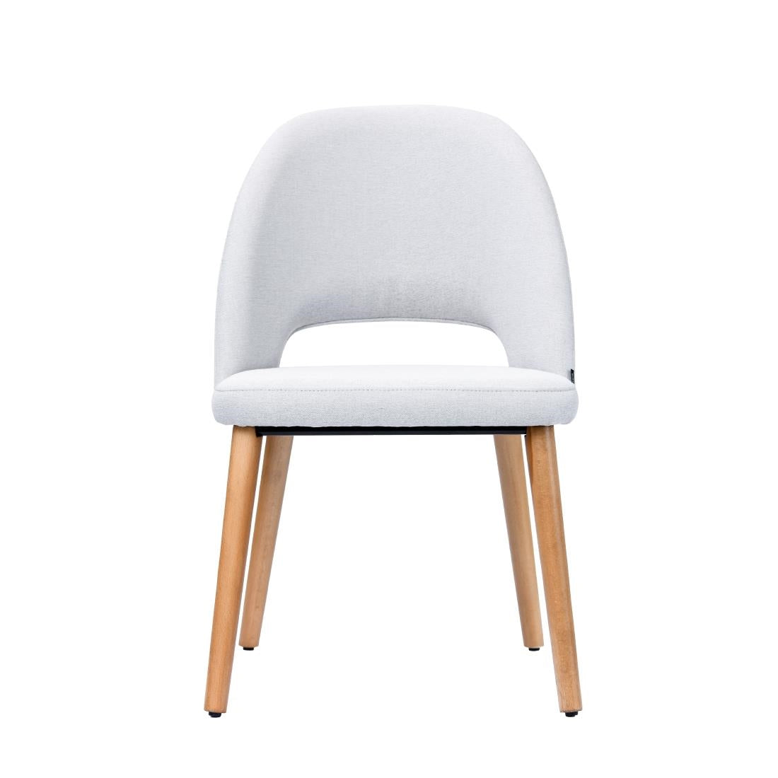Furnlink Durafurn Semifreddo Chair Light Grey (2 Pack) • PAS-DU177