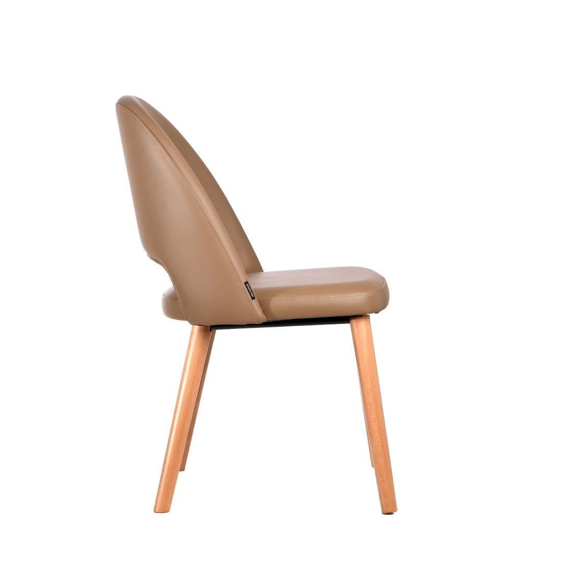 Furnlink Durafurn Semifreddo Chair Taupe (2 Pack) • PAS-DU178