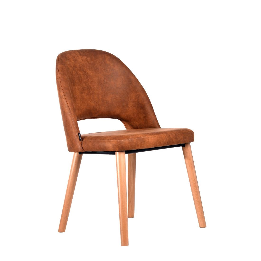 Furnlink Durafurn Semifreddo Chair Tan (2 Pack) • PAS-DU179