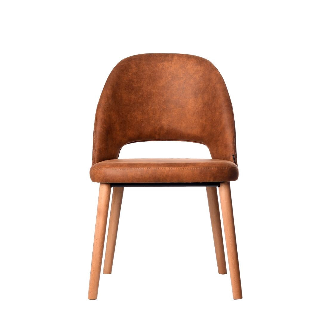 Furnlink Durafurn Semifreddo Chair Tan (2 Pack) • PAS-DU179
