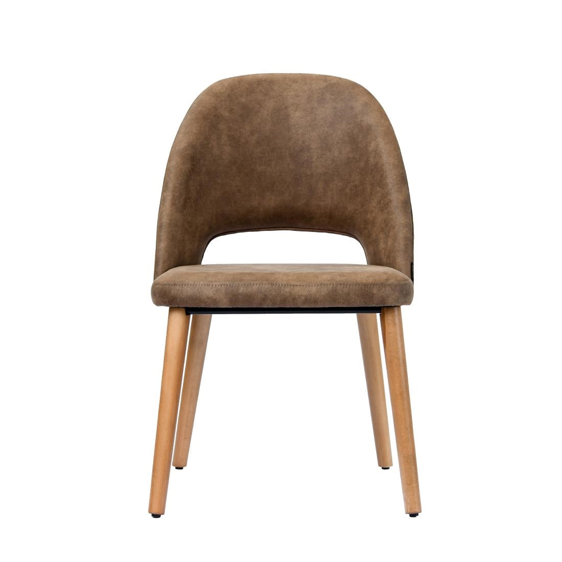 Furnlink Durafurn Semifreddo Chair Mocha (2 Pack) • PAS-DU180