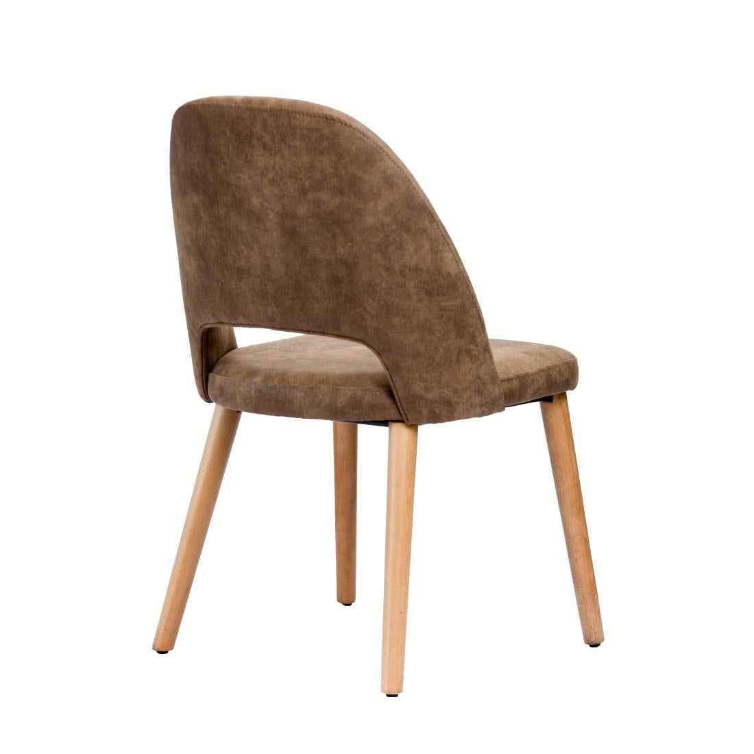 Furnlink Durafurn Semifreddo Chair Mocha (2 Pack) • PAS-DU180