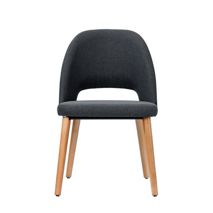 Furnlink Durafurn Semifreddo Chair Anthracite (2 Pack) • PAS-DU182