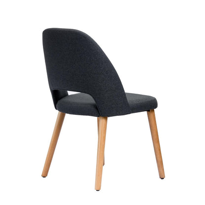 Furnlink Durafurn Semifreddo Chair Anthracite (2 Pack) • PAS-DU182