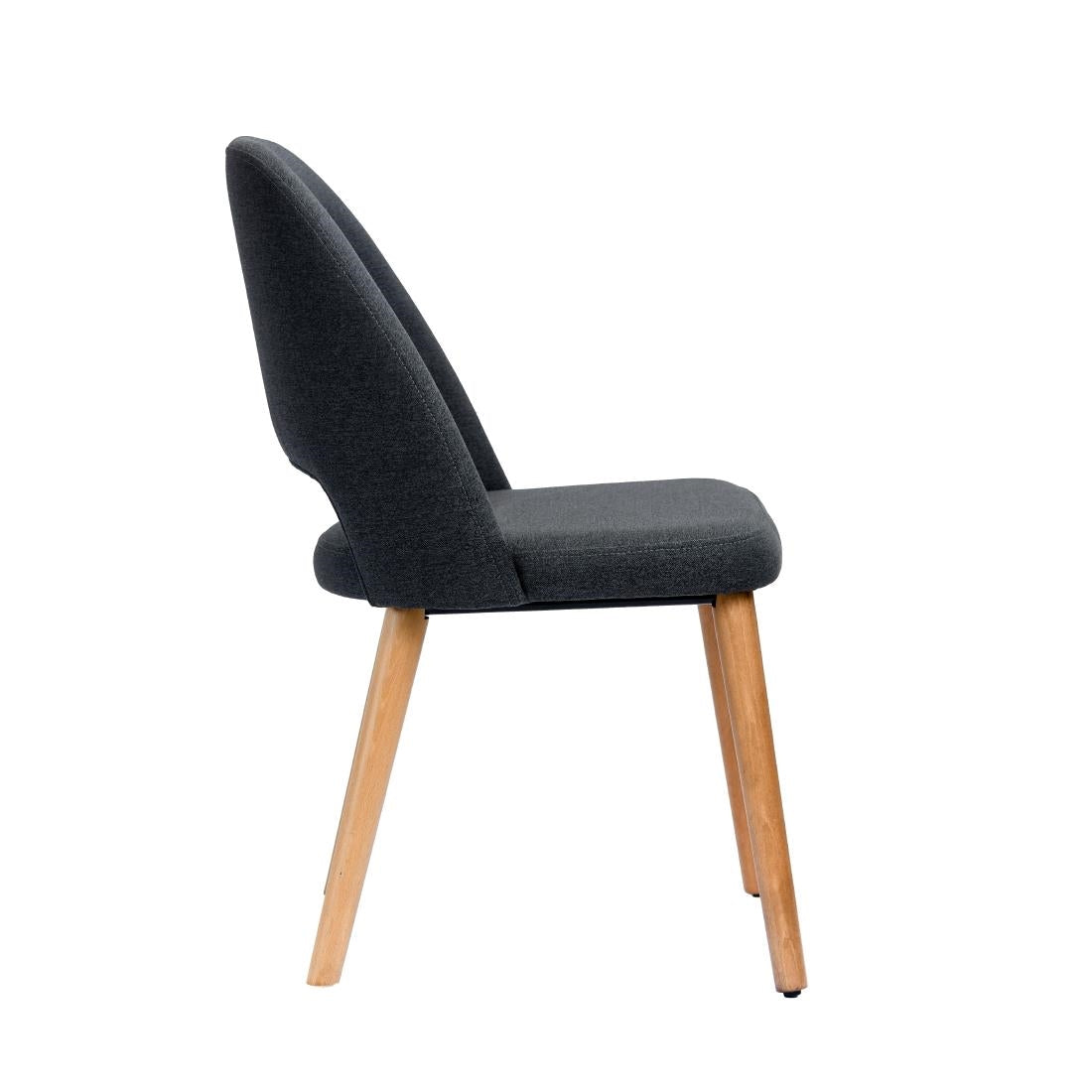 Furnlink Durafurn Semifreddo Chair Anthracite (2 Pack) • PAS-DU182