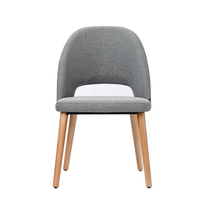Furnlink Durafurn Semifreddo Chair Taupe (2 Pack) • PAS-DU184