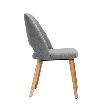 Furnlink Durafurn Semifreddo Chair Taupe (2 Pack) • PAS-DU184