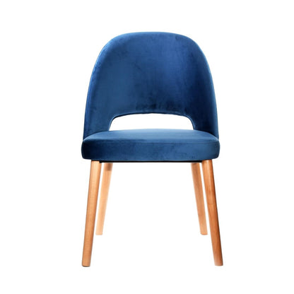 Furnlink Durafurn Semifreddo Chair Denim (2 Pack) • PAS-DU186