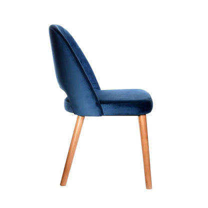 Furnlink Durafurn Semifreddo Chair Denim (2 Pack) • PAS-DU186