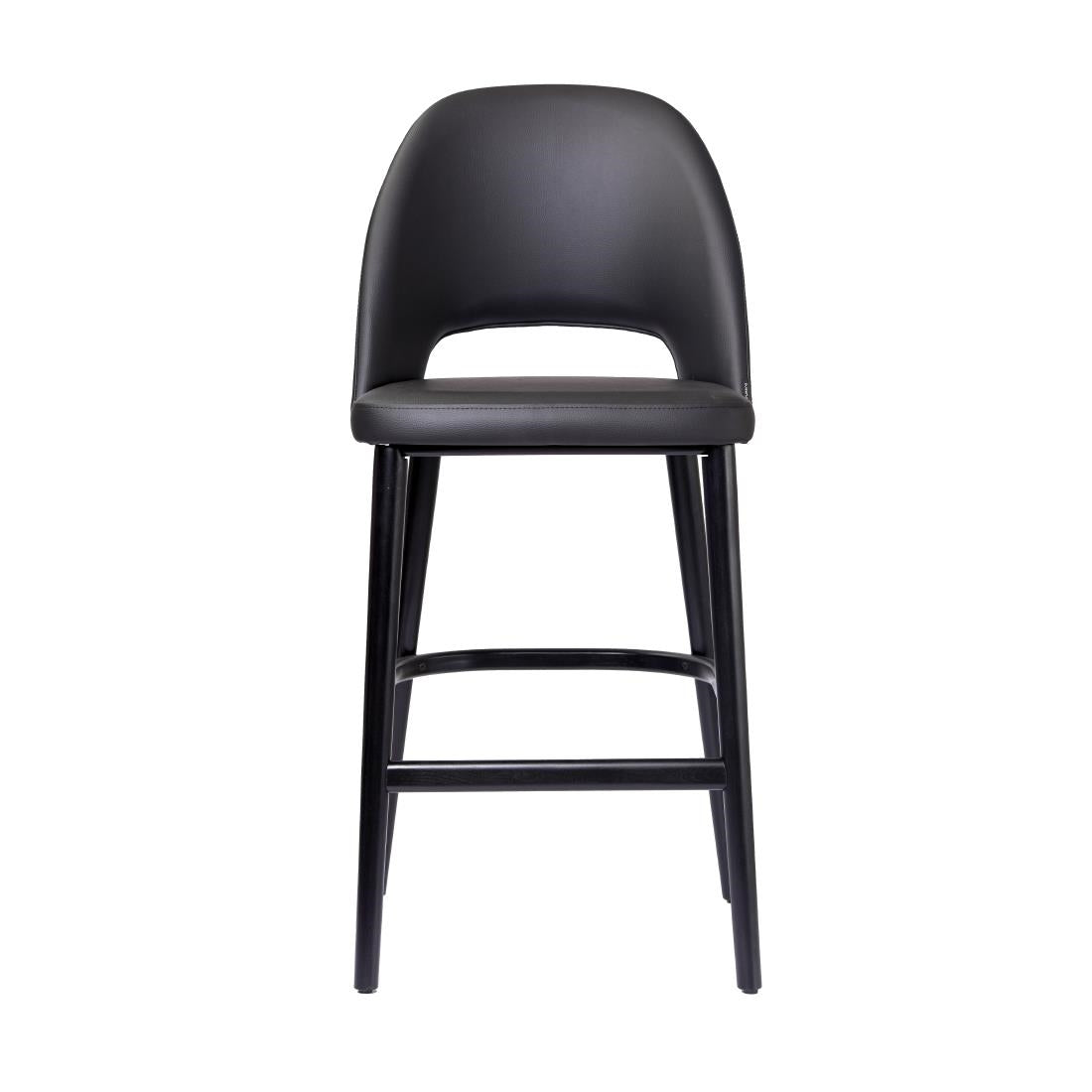 Furnlink Durafurn Semifreddo Stool Black (2 Pack) • PAS-DU188