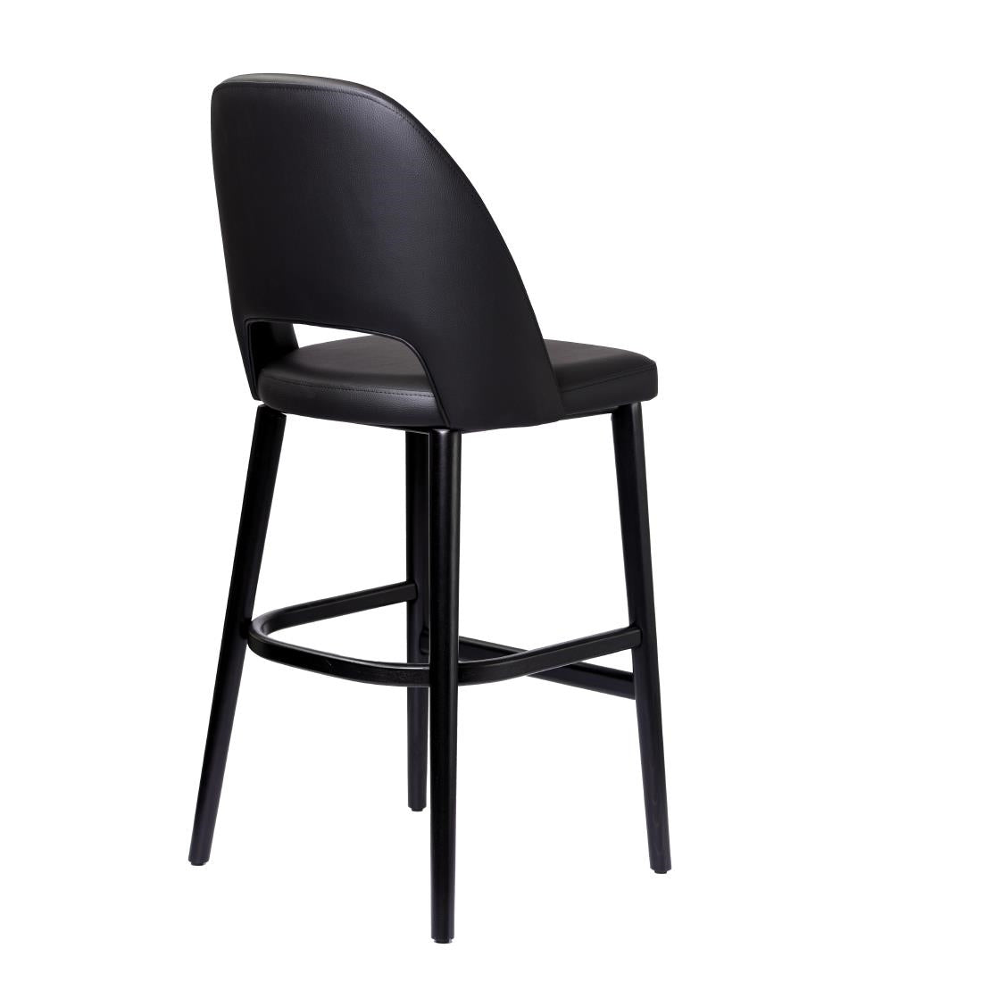 Furnlink Durafurn Semifreddo Stool Black (2 Pack) • PAS-DU188