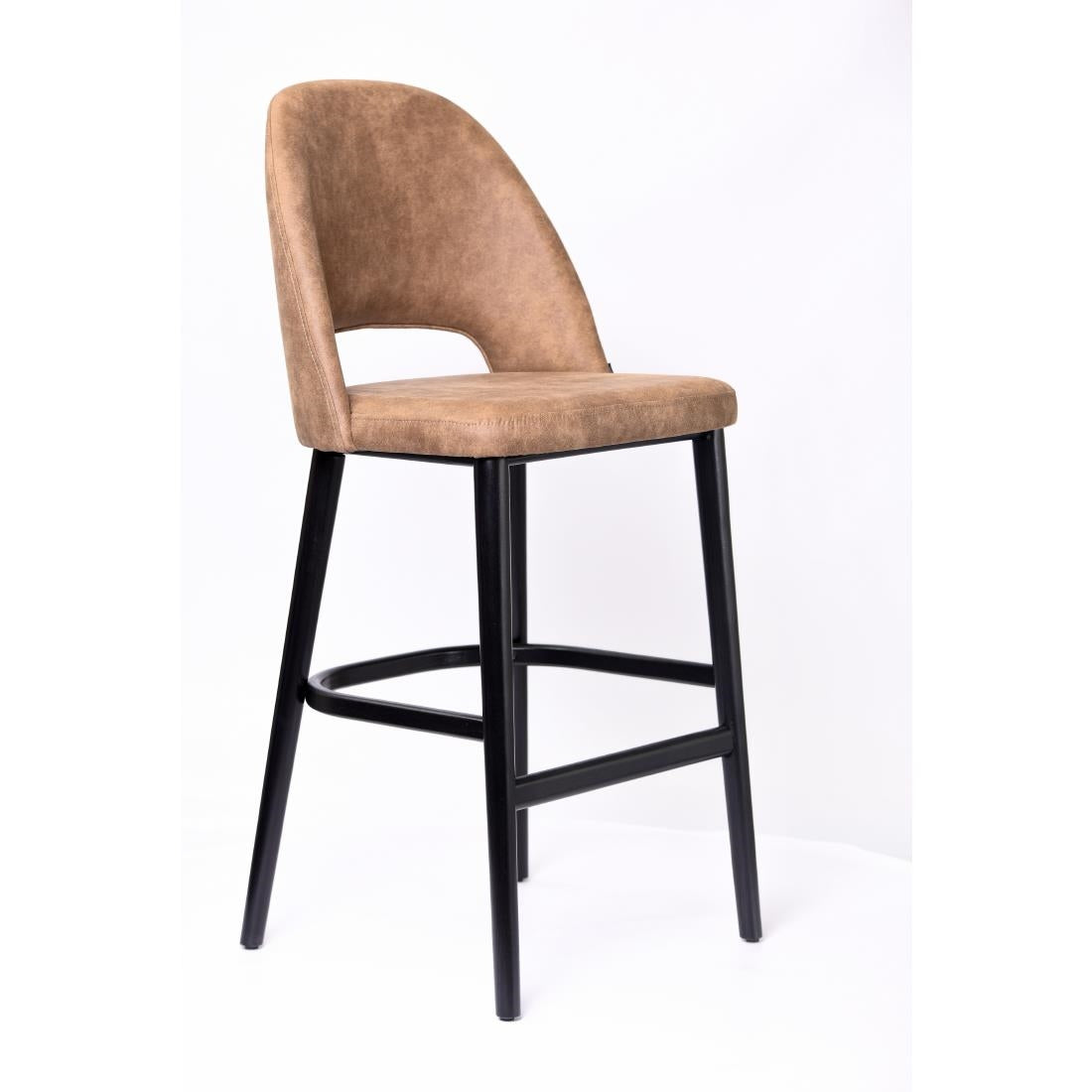 Furnlink Durafurn Semifreddo Stool Mocha (2 Pack) • PAS-DU192