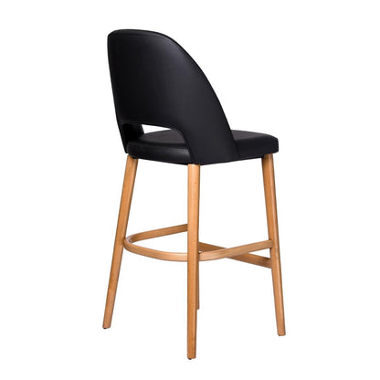 Furnlink Durafurn Semifreddo Stool Black (2 Pack) • PAS-DU200