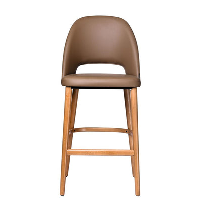 Furnlink Durafurn Semifreddo Stool Taupe (2 Pack) • PAS-DU202