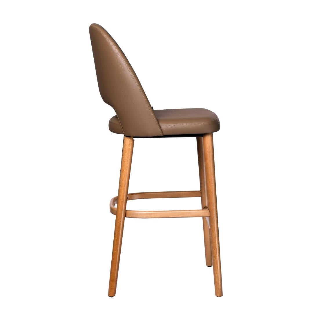 Furnlink Durafurn Semifreddo Stool Taupe (2 Pack) • PAS-DU202