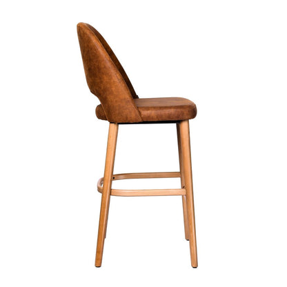 Furnlink Durafurn Semifreddo Stool Tan (2 Pack) • PAS-DU203