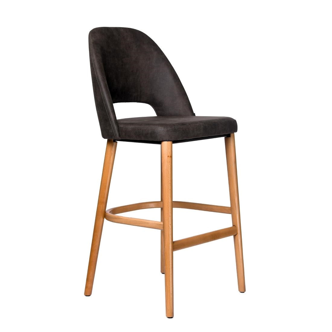 Furnlink Durafurn Semifreddo Stool Charcoal (2 Pack) • PAS-DU205