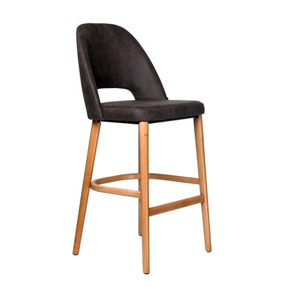 Furnlink Durafurn Semifreddo Stool Charcoal (2 Pack) • PAS-DU205