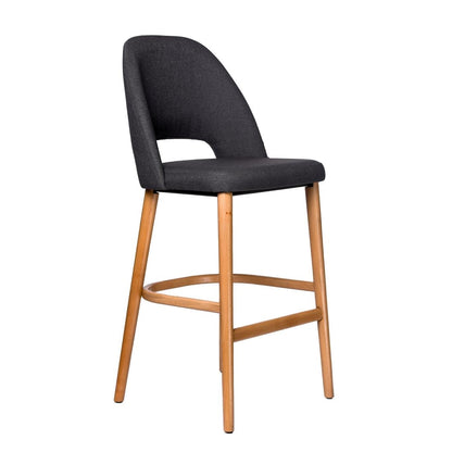 Furnlink Durafurn Semifreddo Stool Anthracite (2 Pack) • PAS-DU206