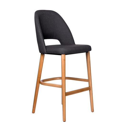 Furnlink Durafurn Semifreddo Stool Anthracite (2 Pack) • PAS-DU206