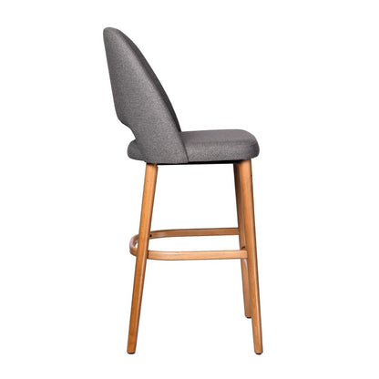 Furnlink Durafurn Semifreddo Stool Taupe (2 Pack) • PAS-DU208