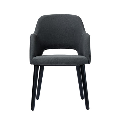 Furnlink Durafurn Sorbet Chair Anthracite (2 Pack) • PAS-DU218