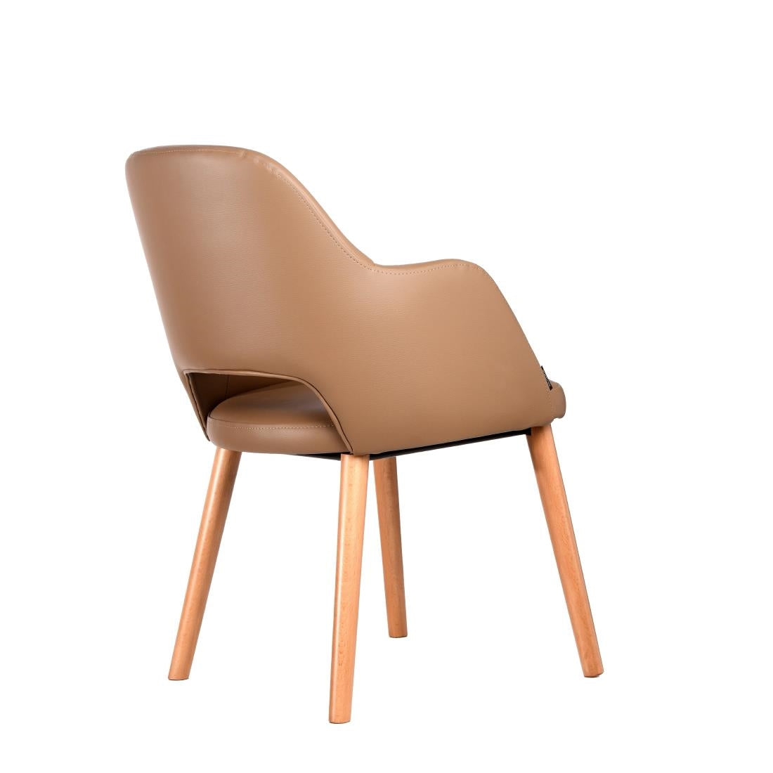 Furnlink Durafurn Sorbet Arm Chair Taupe (2 Pack) • PAS-DU224