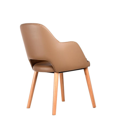 Furnlink Durafurn Sorbet Arm Chair Taupe (2 Pack) • PAS-DU224