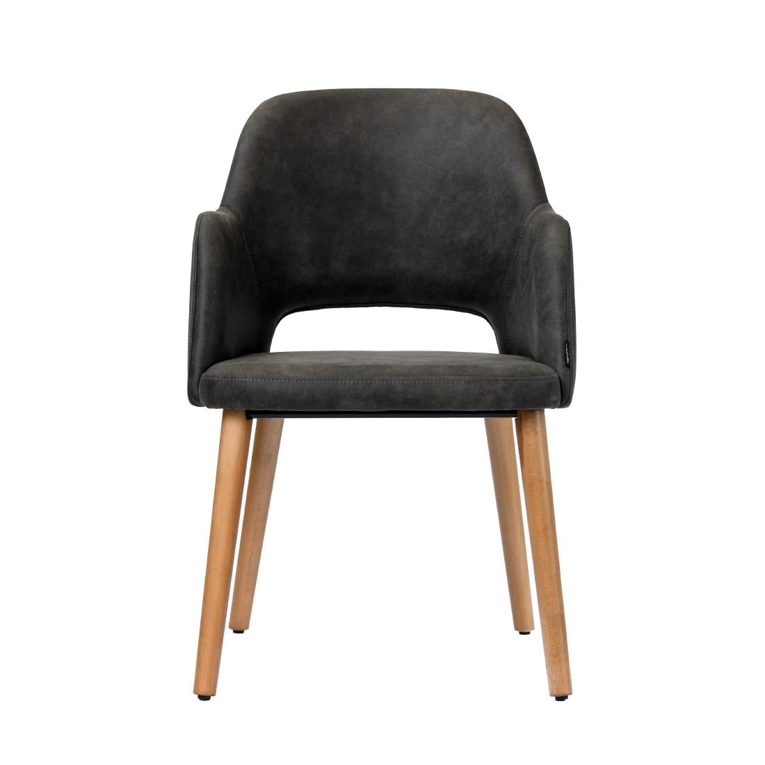 Furnlink Durafurn Sorbet Chair Charcoal (2 Pack) • PAS-DU227