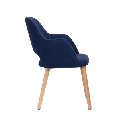 Furnlink Durafurn Sorbet Chair Navy (2 Pack) • PAS-DU229