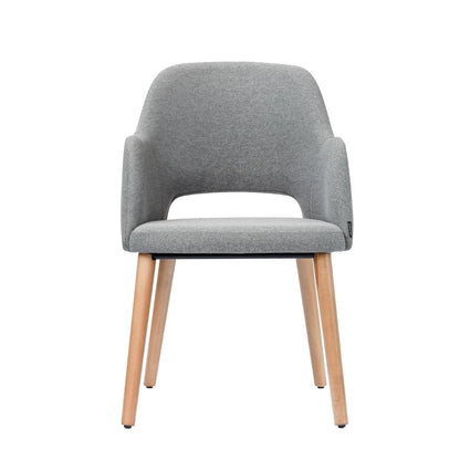 Furnlink Durafurn Sorbet Chair Taupe (2 Pack) • PAS-DU230