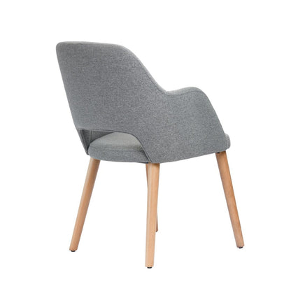 Furnlink Durafurn Sorbet Chair Taupe (2 Pack) • PAS-DU230